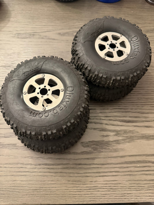 Used Parts - dlux goats, ci foams, 2.2 (unknown make) glue on wheels